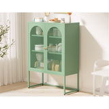 ArtissIn Buffet Sideboard Metal Cabinet - ELMA Green