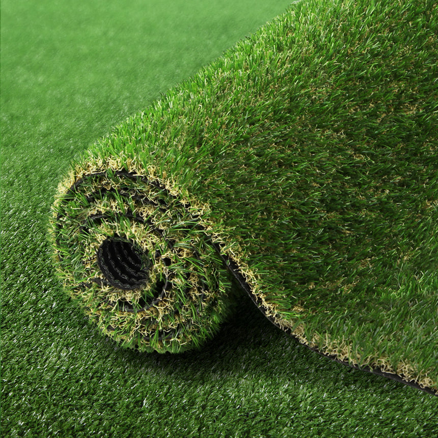 Primeturf Artificial Grass 30mm 2mx5m Synthetic Fake Lawn Turf Plastic Plant 4-coloured