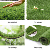 Primeturf Artificial Grass 30mm 2mx5m 40SQM Synthetic Fake Lawn Turf Plastic Plant 4-coloured