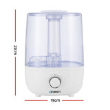 Devanti Aroma Diffuser Aromatherapy Humidifier 4L