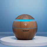 Devanti Aroma Diffuser Aromatherapy Dark Wood 130ml