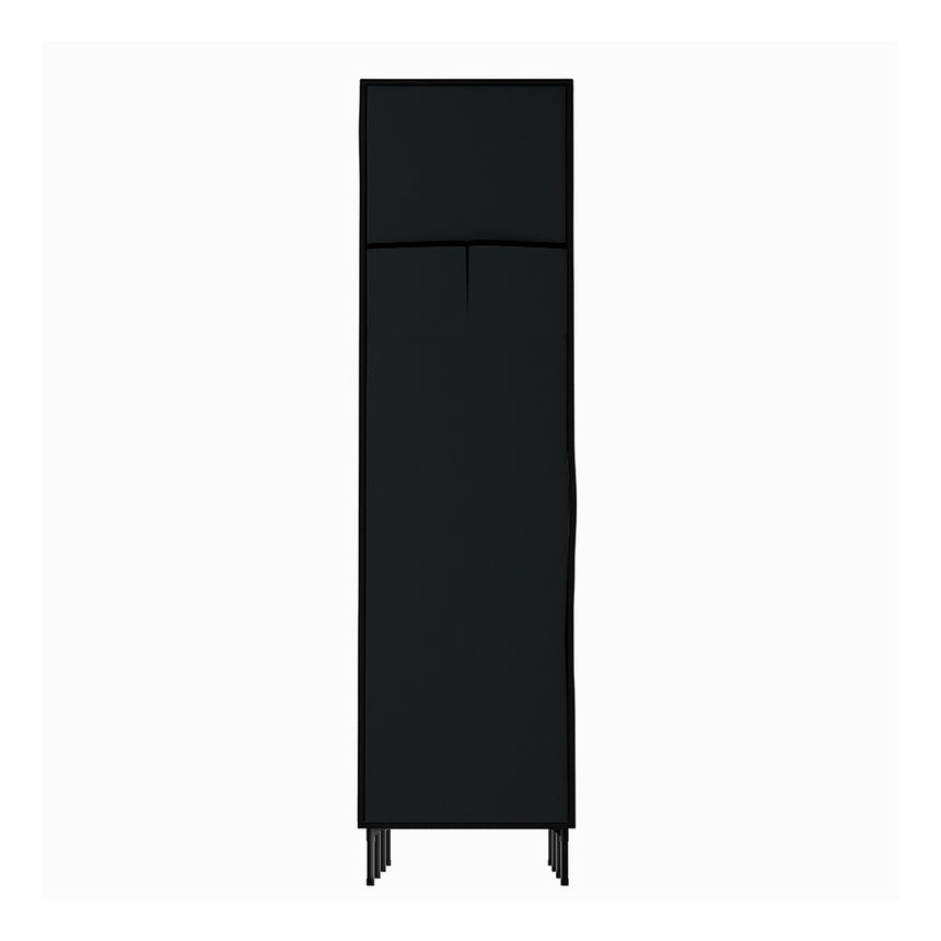 Artiss Large Portable Clothes Closet Wardrobe with Shelf Black