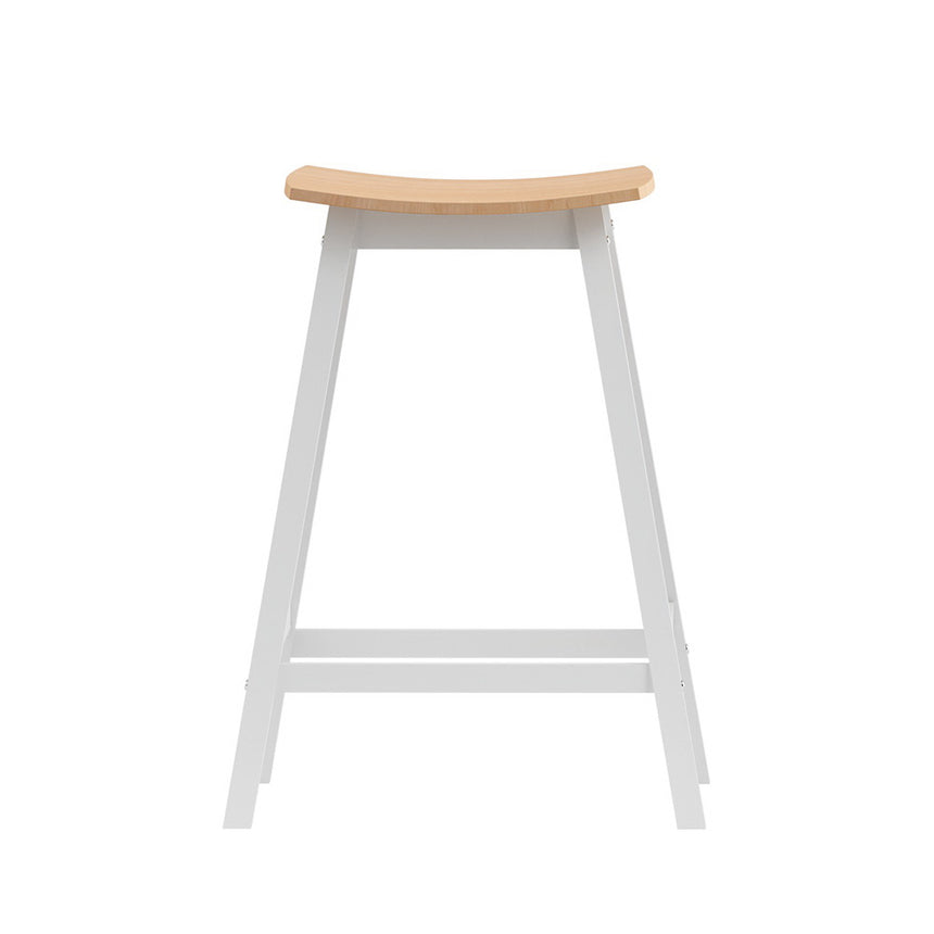 Artiss 2x Bar Stools Wooden Chairs Oak