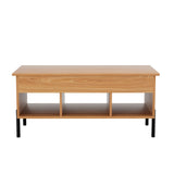 Artiss Coffee Table Lift-top Oak