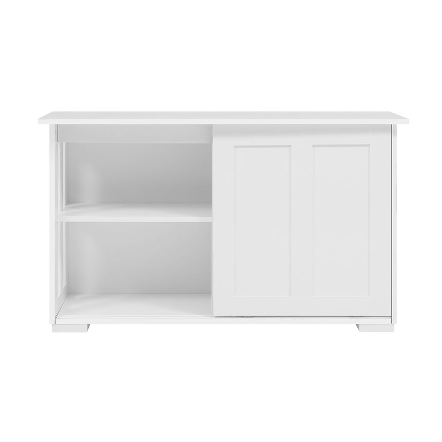 Artiss Buffet Sideboard Sliding Doors - SERA White