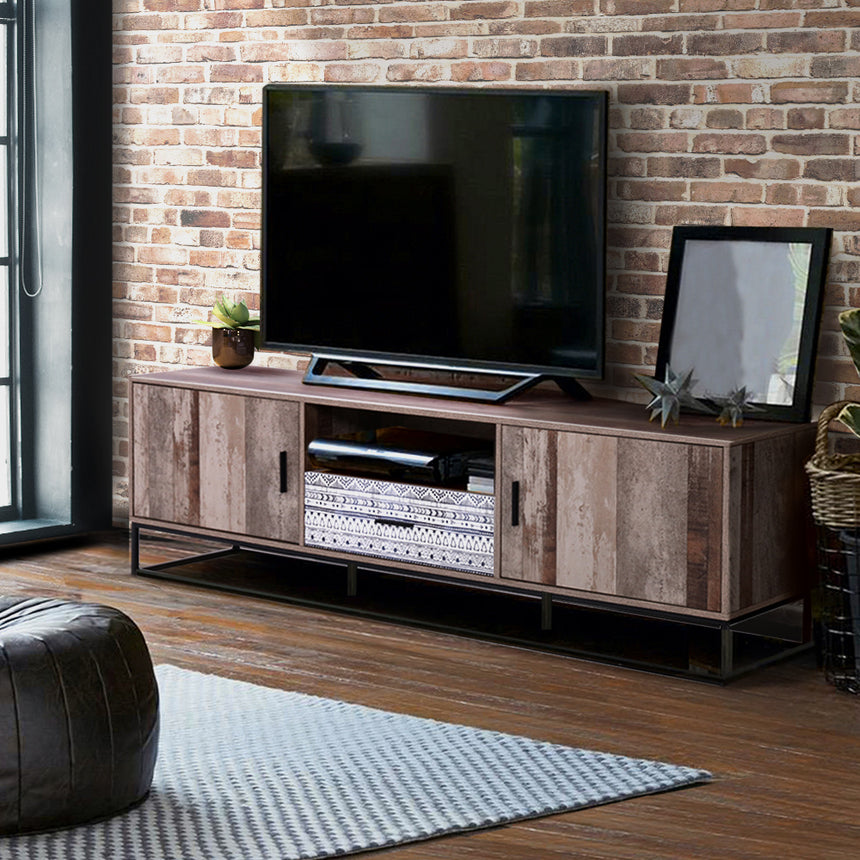 Artiss TV Cabinet Entertainment Unit 180cm Industrial