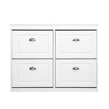 Artiss Shoe Rack Cabinet 16 Pairs 4-tier White Paul