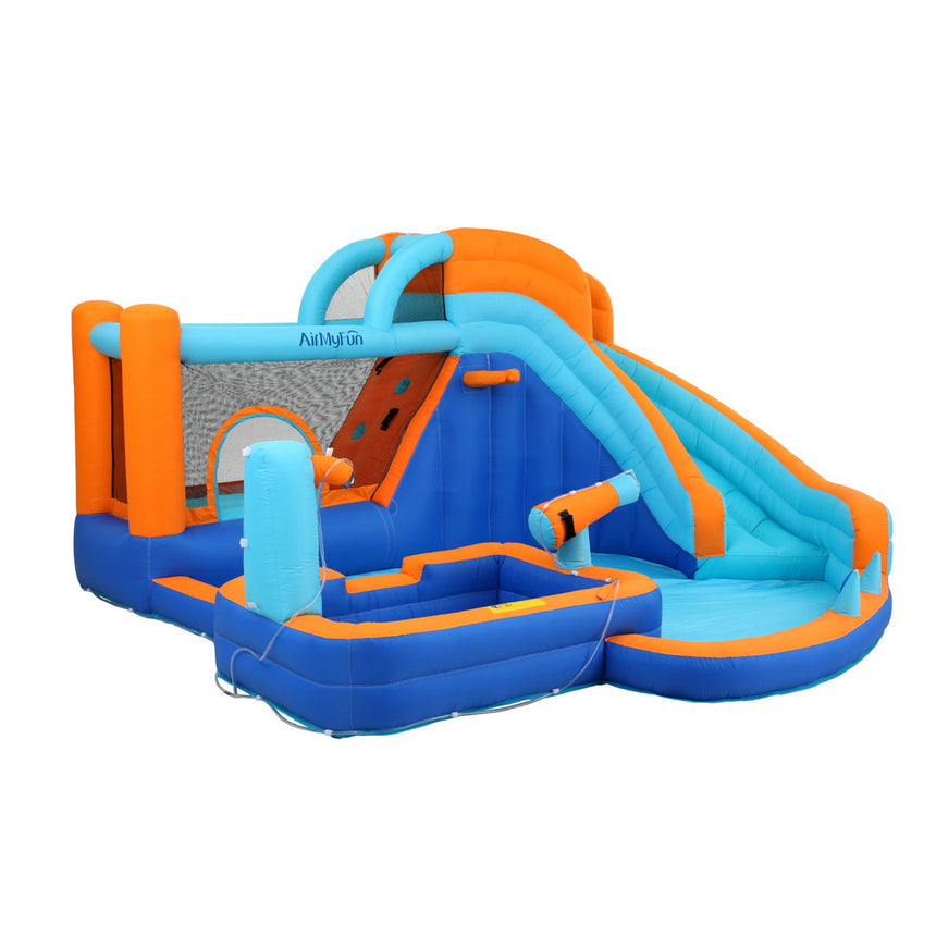 AirMyFun Kids Inflatable Pool Water Slide Park Jumping Castle Bounce 382X381CM