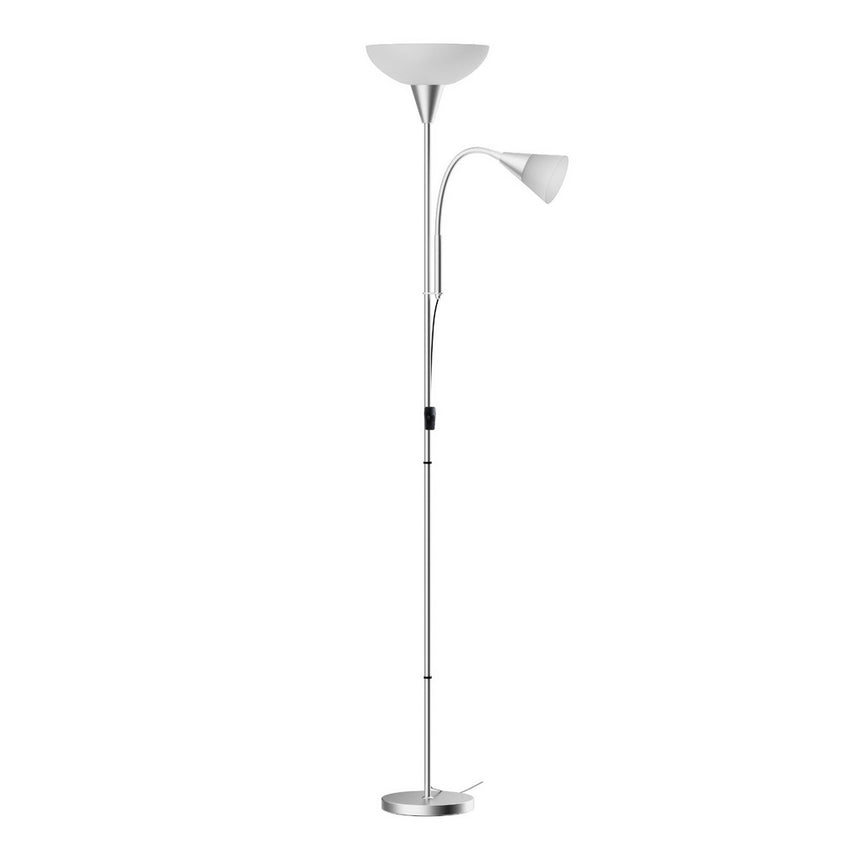 Artiss Floor Lamp Mother and Child Modern Home Living Room Office Reading Silver