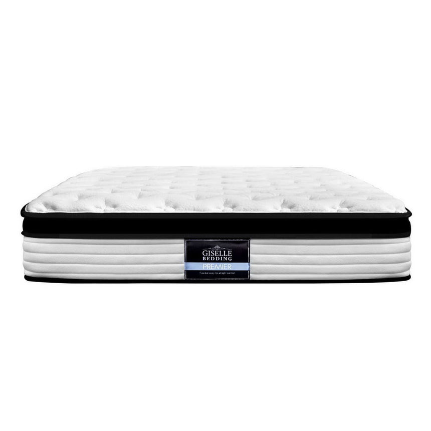 Giselle Bedding 31cm Mattress Euro Top Queen