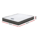 Giselle Bedding 16cm Mattress Tight Top Queen