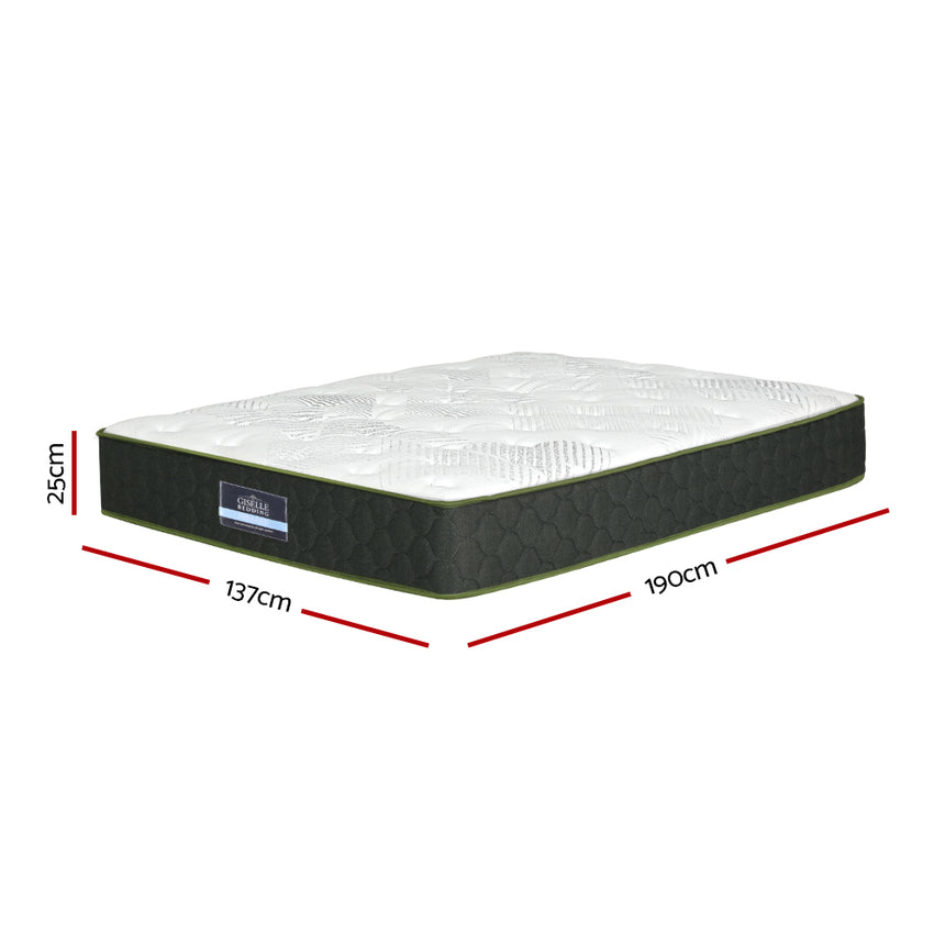 Giselle Bedding 25cm Mattress Green Tea Foam Double