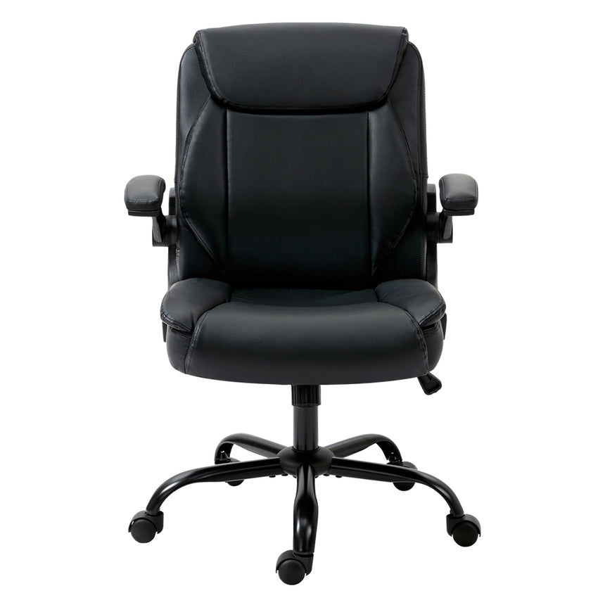 Artiss Executive Office Chair Mid Back Black