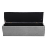 Artiss Storage Ottoman Blanket Box 140cm Linen Grey