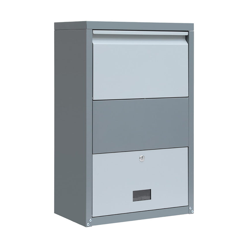 Gardeon Parcel Letterbox Drop Box Package Grey