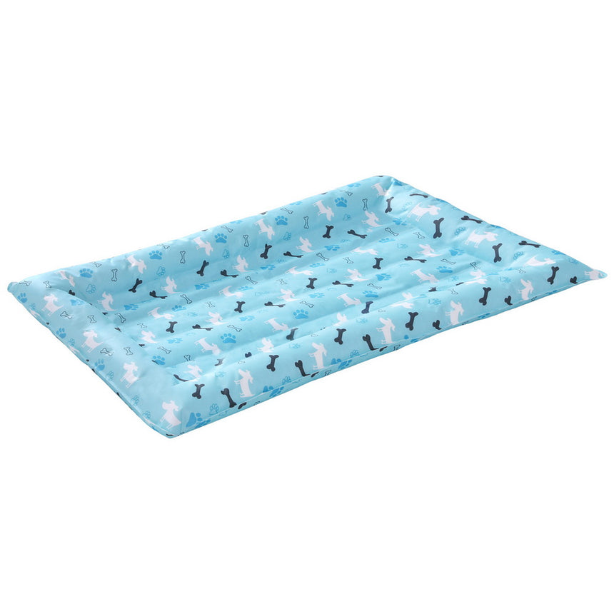 i.Pet Pet Cooling Mat Gel Dog Cat Self-cool Puppy Pad Large Bed Summer Blue