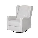 Artiss Recliner Armchair 360� Swivel Grey Fabric