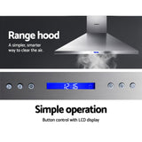 Devanti 1500mm Range Hood 150cm BBQ Commercial Rangehood