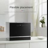 Dishwasher Countertop Free Standing Dish Washers Home 5 Sets High-temperature Sterilization Dish Washer Touch Smart Control