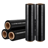 500mm x 400m Stretch Film Pallet Shrink Wrap 5 Rolls Package Use Plastic Black