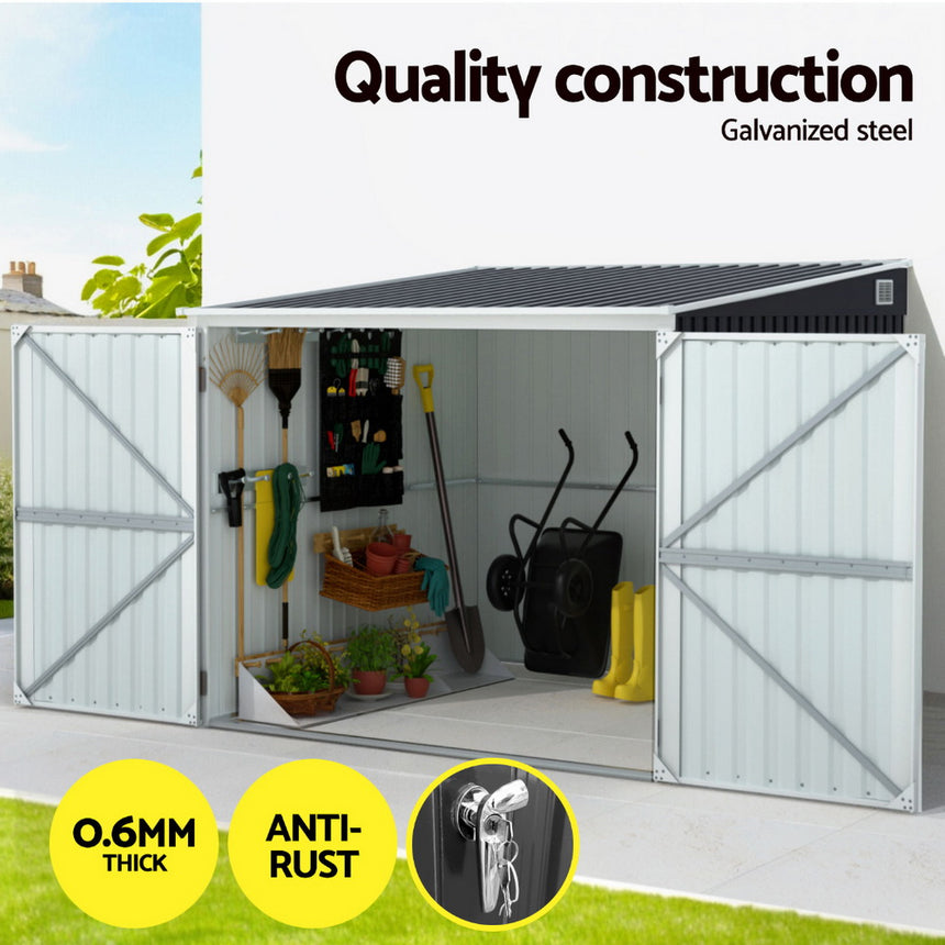 Giantz Garden Shed Sheds Outdoor Storage 2.38x1.99M Tool Workshop House Shelter