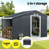 Giantz Garden Shed 3.22x1.96M Outdoor Storage Tool Workshop House Shelter