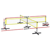 Everfit Water Volleyball Net Set Portable Swimming Pool Nets Game 4 Anchor Bags