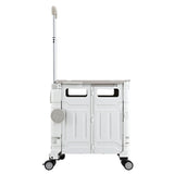 Emajin Shopping Trolley Cart 75L Foldable White