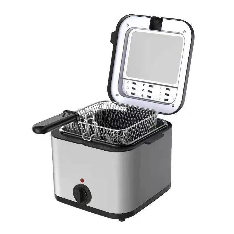 Electric Fryer 1PC Large Capacity Home Chicken Fillet French Fries Fryer All-in-One Deep Fryer Kitchen Appliances