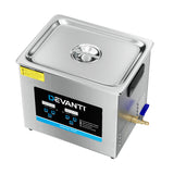 Devanti 10L Ultrasonic Cleaner Heater Cleaning Machine Timer Industrial 240W