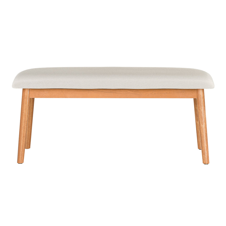 Artiss Dining Bench Upholstery Seat Wooden Chair 106cm