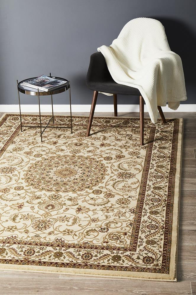 Sydney 9 Ivory Ivory Rug by Rug Culture - 330X240CM - RECTANGLE