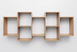 LISBON DISPLAY SHELF - NATURAL OAK