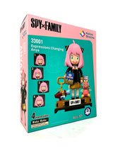 Kalos 31cm Anya Forger Face Changing Building Block Figure Spy X Family