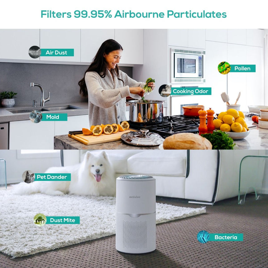 activiva HEPA Air Purifier with UV-C Light