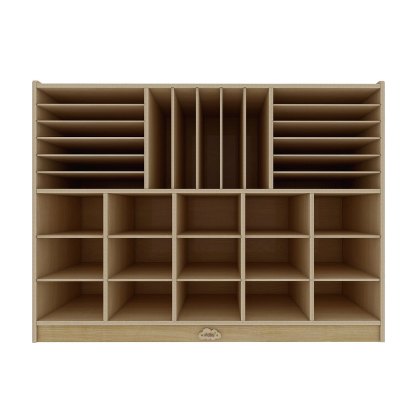 Jooyes 15 Cubby Cabinet Kids Bookshelf Organiser Storage