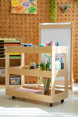 Jooyes KIds Art Craft Material Trolley