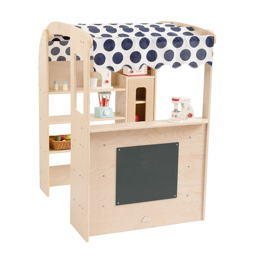 Jooyes Kids Role-Play Grocery Store Snack Bar Play Shop