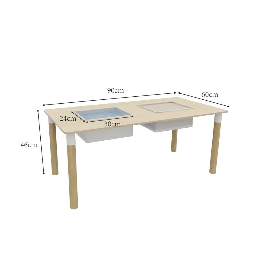 Jooyes Kids Birch Activity and Sensory Tables