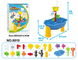 Pirate Ship Modelled, Sand and Water Table with 24 Accessories