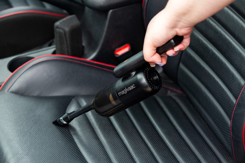 Mini Cordless USB-C Rechargeable Car Vacuum Cleaner w/ Blowing Function