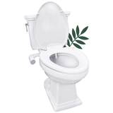 Single Nozzles Toilet Bidet Seat Non Electric Toilet Water Sprayer Cold Water AU