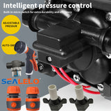 12V SEALFLO Water Pump High Pressure Self-priming rv Camping Boat 70PSI 11.3L/M