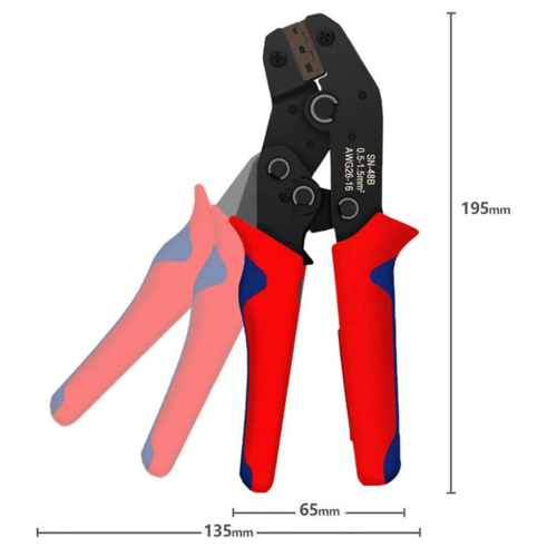 Assorted Waterproof Insulated Electrical Wiring Connectors Crimp Terminals Plier