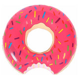 2pcs Pink Inflatable Giant Donut Raft Swim Ring Float Swimming Pool Beach Lounge Pink Coff 70CM