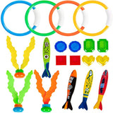 Kids Pool Diving Toys Set Underwater Games Fun Swimming Training Summer Toys