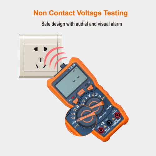 Digital Multimeter 6000 Counts Multi Tester AC DC Voltmeter Ohm NCV TRMS