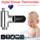 LED Digital Tap Water Temperature Monitor Shower Faucet Kids Safe Thermometer AU