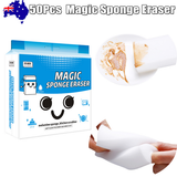 50Pcs Magic Sponge Eraser Kitchen Home Multi-function Foam Melamine Cleaner