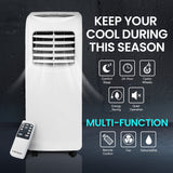 CARSON Portable Air Conditioner Mobile Fan Cooler Cooling Dehumidifier 9000BTU